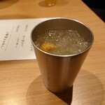 北海道バル 海 グランスタ八重洲店 - ジンジャーエールハイボール