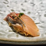 秋葉原 鮨 上村 - 二ノ鮨～鯵～