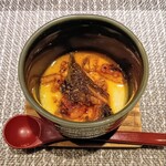 秋葉原 鮨 上村 - 穴子の茶碗蒸し