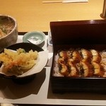 がんこ 曽根崎本店 - 鰻セイロ天ぷら定食！！