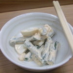 中華料理 七面鳥 - 9/2付き出しその1