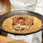 アカ - 毛蟹のパエリヤ