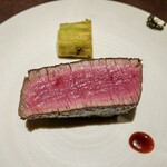 アカ - 阿波華牛のヒレ炭焼き