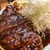 和み亭 - 料理写真:とんかつは厚切りロース肉でがっつりと食べ応えがあります。甘めの味噌ダレと相まって、ご飯がかなり進みますね。