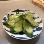 サンテボーノ花房 - きゅうりの浅漬け