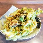 よりみち食堂 - かき揚げ