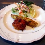 インド料理 ショナ・ルパ - Ｂランチのチキンティッカとカバブ