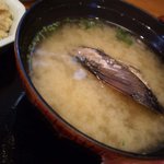 Masakatsu - むらさき貝の味噌汁も付いて・・
