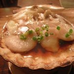 郷土料理 炉ばた 俺ん家 - ホタテの浜焼き