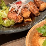 スタンド JAPA SOBA HANAKO - 厚切り鴨のかえし焼き