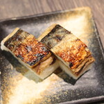 あみだそば 福の井 - 焼きサバ寿司