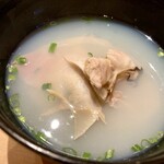 すしやのたい悟 - ・蛤のお吸い物