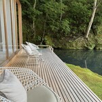 あさば - ラウンジのデッキ