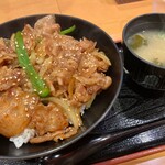 三河麺don家 - 料理写真:旨辛豚丼