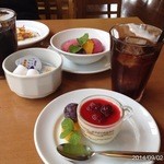 イル・ターボロ - 2014.9.2(火)12時半　ピザランチ美味しい！パンナコッタも(^^♪1300円