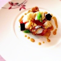 広東料理 センス - 彩り根菜類と海鮮のチャイニーズサラダ