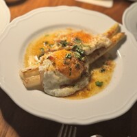 Rossi - 北海道産 ホワイトアスパラガスのミラネーゼ 2800円 