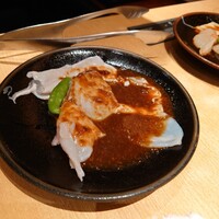 玄品 大阪 梅田東通 ふぐ・うなぎ・かに料理 - 焼きふぐ（もろみ醤油）