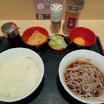 いろり庵きらく - 朝食セット￥380
