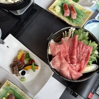 米沢牛黄木 金剛閣 すき焼き しゃぶしゃぶ 毘沙門 - 