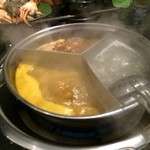 天外天 - ４人で行ったら３種類のスープが選べました