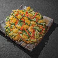 海老とニラのチヂミ