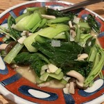 旬鮮たくま - 青菜あっさり炒め