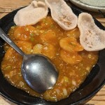 旬鮮たくま - 海老のチリソース