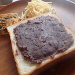 トーコーキッチン - あんバターパン キッシュ スパサラ