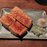 にいがたや 分店 - ちょい飲み手帖セットの栃尾のあぶらげ焼き