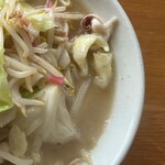 一楽ラーメン - ちゃんぽん900円　右
