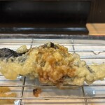 揚げたて天ぷら から天 - ウニ✹‪(ᯅ̈ )✹