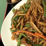 百香亭 - 青椒肉絲（UP）