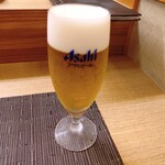 寿司 松岡 - ビール