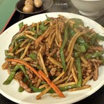 百香亭 - 青椒肉絲