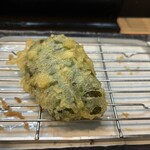 揚げたて天ぷら から天 - ピーマン  甘くておいしかった