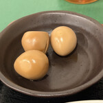 百香亭 - うずらの卵