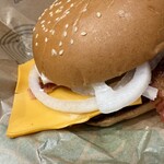 バーガーキング - 料理写真:ベーコンチーズワッパー(UP)