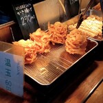 うどん工房 淡家 - 料理写真:これが、有名な玉ねぎと海老のかき揚げ。