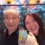 立ち呑み 晩杯屋 - 最高齢常連さん91才と秋田の友達
