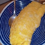 立ち呑み 晩杯屋 - 納豆オムレツ￥190  やっぱ旨い！！