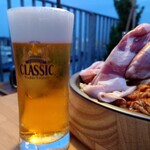 札幌 ルーフトップジンギスカン - ビールはクラシック☆