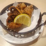 佐渡廻転寿司 弁慶 - イカゲソ揚げ