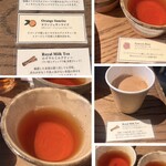 flour+water - 20分おきに違う種類の紅茶を席まで持って来てくれます。