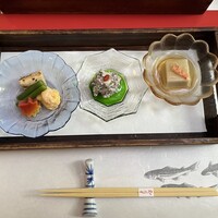 貴船べにや - 小鉢3種