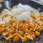 ヨコクラうどん - なめこおろしぶっかけ