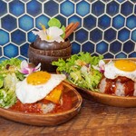 nalu cafe - 大人気ロコモコ！スパイシーチーズロコモコも！