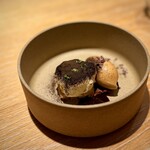 マンサルヴァ - バナナ、エスプレッソにカカオ。
      間違いのない組み合わせで、このドルチェも好みです♪