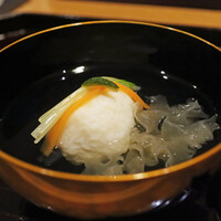 味処えんどう - 帆立真丈 清汁仕立て