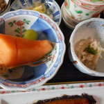 かわ広 - 蒲焼定食香の物